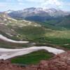 This is the first of the four passes. Out of all of the hikes I have taken, this is always my favorite view. LIke always, the wind here is fast and loud. 